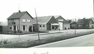 Woonhuis en bedrijfspand Hof Balkbrug november 1978